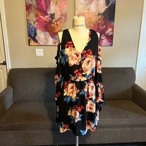 Charles Henry Floral Dress